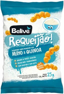 Belive Snacks De Requeijão 25g