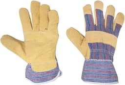 Vonder, Luva Mista De Vaqueta E Lona.