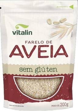 Vitalin Aveia Farelo Sem Glúten 200G