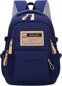 Mochila Masculina Feminina Notebook Viagem Trabalho Escola Escolar Preta Grande Impermeável Reforçada Resistente Passeio Casual