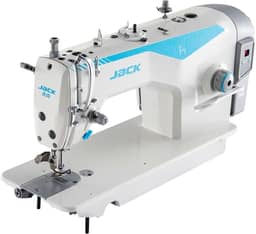 Máquina de Costura Industrial Jack F4 Completa com mesa e motor Direct Drive 220V