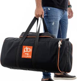 Case Bolsa Bag Polo Culture Compatível com Partybox 100 E 110 Resistente Espumada Premium