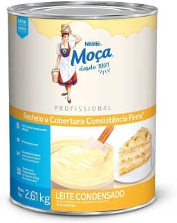 Lata Recheio e Cobertura Sabor Leite Condensado MOÇA® 2,6kg