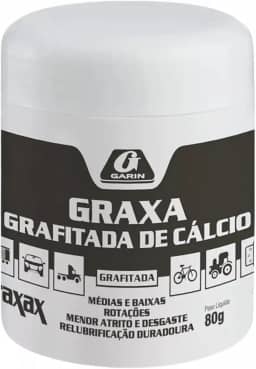 Graxa Grafitada De Cálcio Cinza Grafite Profissional