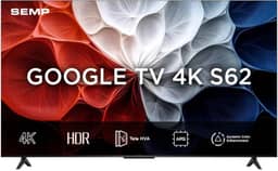 SEMP SMART TV 55” 55S62 4K UHD GOOGLE TV