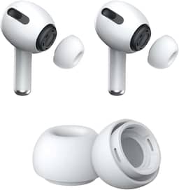 Pontas de Borracha Silicone para Fones de Ouvido Apple AirPods Pro Borrachinha Confortáveis Adaptador Encaixe Orelha Earbud (Tamanho P)