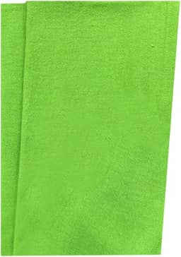 Kit 5 Panos de Prato 41cm x 68cm, 100% Algodão, Tecido Pé de Galinha, para Costura, Artesanato, Decoração (Verde)