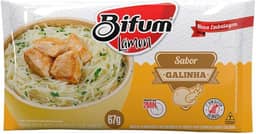 Macarrão Arroz Bifum Lámen Sem glúten Galinha 67g
