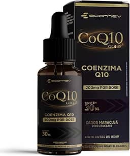 Coenzima Q10 Em Gotas Sublingual - 200Mg Concentrado + Vitamina E - Ecomev (1)