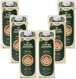 Kit 6X: Leite Vegetal Barista A Tal da Castanha 1L