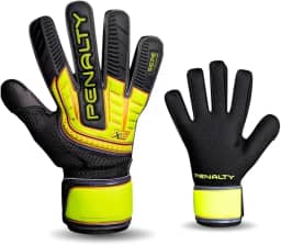 Luva Goleiro Penalty Se7e Training X Futebol Campo Society Profissional Tamanho Adulto Grande Corte Flat Grande Resistente Respirável com Ajuste Punho Leve Macia