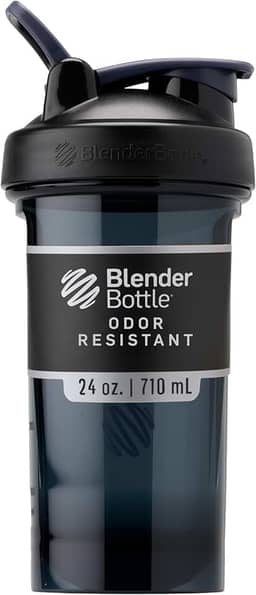 Garrafa coqueteleira BlenderBottle Pro Series, 710 ml, preto