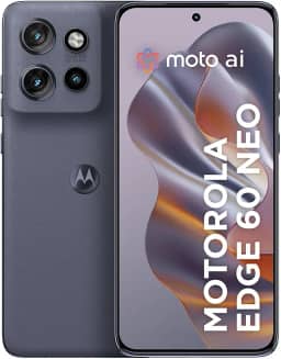 Smartphone Motorola Edge 60 Neo 5G - 512GB 24GB (12GB RAM + 12GB Ram Boost) 50MP Sony Camera Moto AI e tela 1.5K Super HD - Cinza