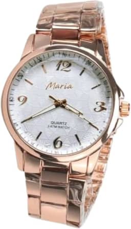 Relógio Feminino Analógico Casual Rose Original Classico Elegante Social Medio - Presente Romantico com Caixa de Apresentação Exclusiva