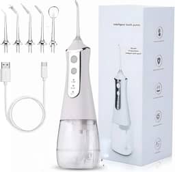 Irrigador Oral Portátil Limpeza Bucal Implante Dental