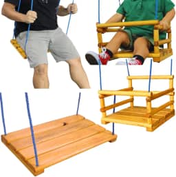 Kit Balanço Legal Para Crianças E Adultos De Qualquer Idade - Arte Link Utilidades - Madeira Tratada Com Polisten - Balanço