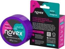 Gel Modelador Cola Comigo Novex Santo Black Poderoso 60g