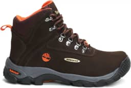 Bota adventure impermeável Timberland White-Ledge Masculino Waterproof, Couro hidrofugado (Marrom, BR, Adulto, Numérico, 42)