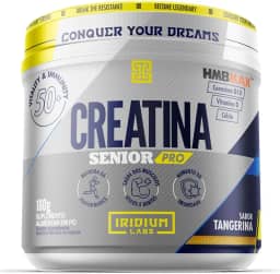 Creatina Senior Pro 180g - HmbMax® + Vitamina D + Coenzima Q-10 + Cálcio