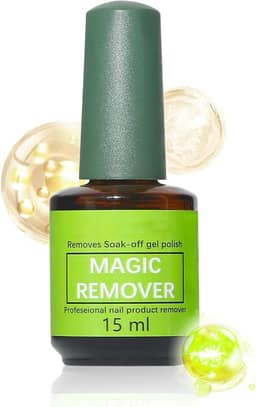 Removedor De Esmalte Em Gel Para Unhas,Líquido Rápido Para Remoção De Esmalte Em Gel - Frasco De 15ml De Dissolvente De Ação Rápida Para Manicure E Decoração Para Mulheres Entusiastas E Decoradoras De