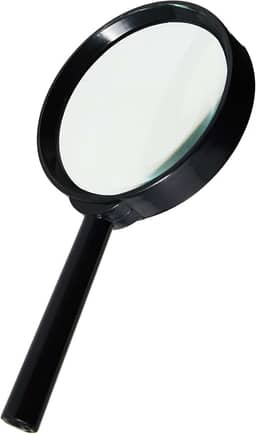 Lupa Lente com 75mm De Diametro com Cabo - 01 Unidade, Western, 2455, Multicor