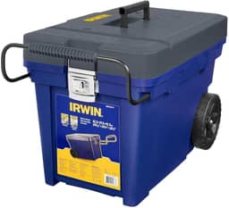 IRWIN Caixa Organizadora Contractor com Rodas IWST33027 Capacidade de 35kgs