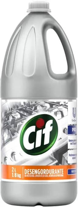 Cif Profissional - Limpador Desengordurante Sem Perfume 2L