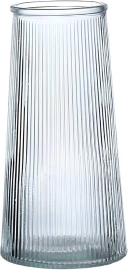 Vaso de Vidro Cilíndrico Decorativo Plantas Flores 20cm