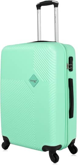 Mala de viagem Média Zug 4 Rodas Swiss Move Verde