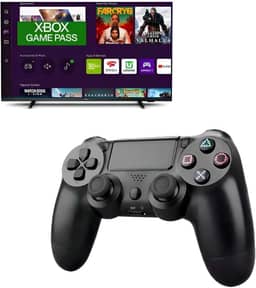 Controle Bluetooth para Xbox Game Pass, Compatível com TV Gaming Hub, Wireless Controller, Preto, Conexão Sem Fio, Jogos em Nuvem
