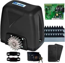 Motor Para Portão Dz Atto 350kg 1/5 HP Deslizante Rossi 3 Metros de Cremalheira (127)