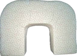 Almofada Amamentação Estrelinha Rosa e Bege