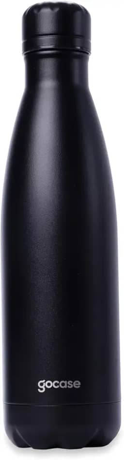 Garrafa Térmica Gocase Urban Inox Parede Dupla Isolada À Vácuo 500ml - Preto