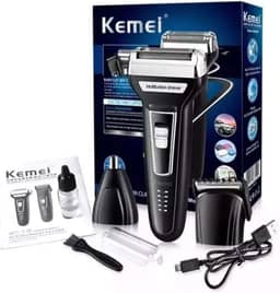 Maquina De Corte 3 Em 1 Kemei Shaver km-6558
