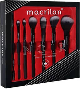 Macrilan Kit Com 7 Pinceis P/Maquiagem Ed009 Macrilan - Ed009