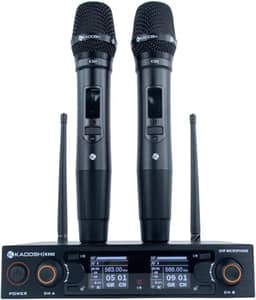 Microfone Kadosh Duplo Sem Fio K 502 M Original