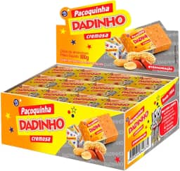 Dadinho Paçoquinha Cremosa 800g - Dizioli