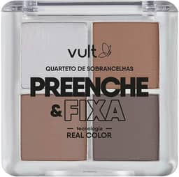 Vult Preenche & Fixa Quarteto de Sombras p/Sobrancelhas 5g