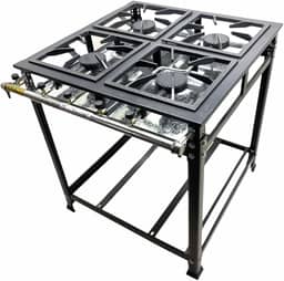 Fogão Industrial 4 Bocas Mr Fogões Alta Pressão 30x30 P5