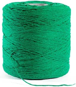 Barbante ou Linha para Crochê Colorido Nº 8 - Verde Bandeira