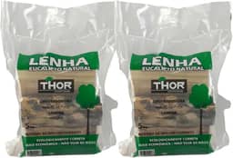 Kit Lenha De Eucalipto Especial 10kg