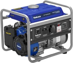 Gerador a Gasolina Tekna GT1200AW 220V | 1100W, Motor 4 Tempos, Econômico, Quadro Reforçado, Voltímetro, Carregador de Bateria e Alerta de Óleo