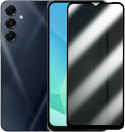[GL CASES] Película Privacidade Samsung Galaxy A16 Anti Risco Privativa De Vidro Temperado 3D Proteção 9H Pelicula Samsung Galaxy A16 Anti Espião Cobertura Total Da Tela + Kit Limpeza Para Aplicação
