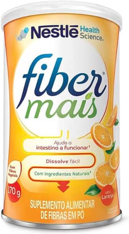 Suplemento Alimentar de Fibras Fibermais Laranja 170g