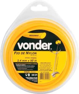Vonder, Fio De Nylon, 2,4 Mm X 50 M, Redondo.