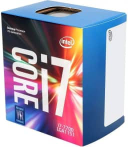 Intel Processador BX80677I77700 Core i7-7700 Desktop 8M Cache, 3,6GHz (frequência turbo máxima 4,20GHz) 7ª geração
