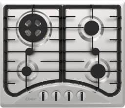 Cooktop Semiprofissional Oster, a Gás, 4 bocas, Inox, Bivolt, OTOP601