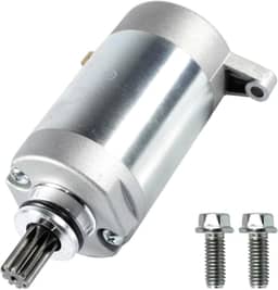 Motor de partida arranque CG160 Cargo Fan Titan Start NXR160 Bros XRE190 com parafusos