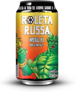 Cerveja Roleta Russa Imperial Ipa 350 ml Roleta Russa 350 Ml