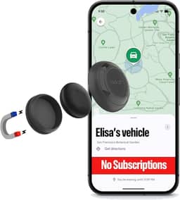 Rastreador GPS oculto magnético para veículos – apenas Android, bateria de longa duração, sem assinatura, dispositivo de rastreamento de carro oculto (rastreador Android)